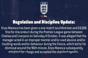 禁赛、罚款！切尔西遭重击，没有主帅或许更妙，马雷斯卡承认现实
